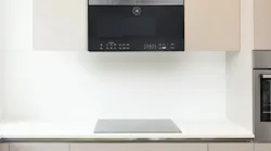 Vinotem Brama 30inch Over Range Microwave Oven Installed