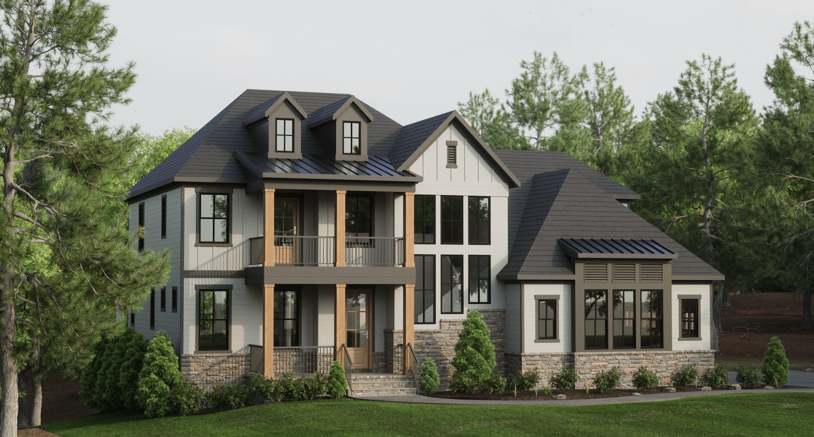 Gmd Design Group's Luxury Production Home Design The Glenwood Scroll Down To See More