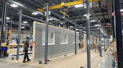 Precision-built panels in a factory using off-site construction methods. Precision-built panels in a factory using off-site construction methods.
