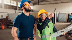 OSHA workplace inspection in progress