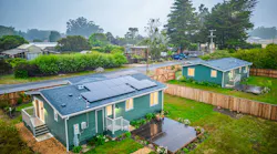 Prefab home overlook