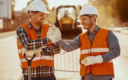 Showing construction workers that they're valued can help with workplace retention. Showing construction workers that they're valued can help with workplace retention.