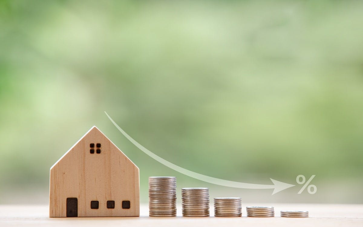 In July, mortgage rates fell to their lowest point since last spring.