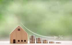 In July, mortgage rates fell to their lowest point since last spring. In July, mortgage rates fell to their lowest point since last spring.