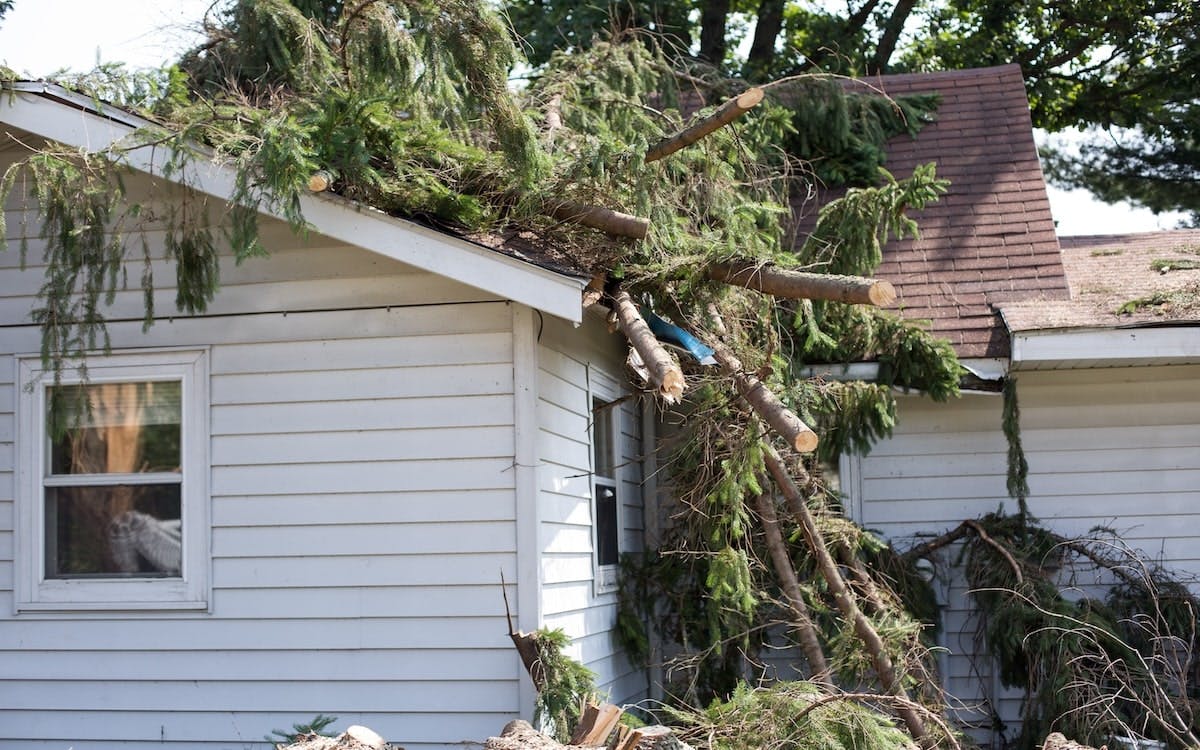 Damage to homes is becoming a larger issue due to the increased frequency of severe weather events.