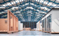 A report finds modular construction can help reduce carbon emissions. A report finds modular construction can help reduce carbon emissions.