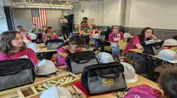 The Let's Build Construction Camp teaches girls about careers in the construction industry.