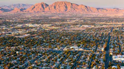Las Vegas is seeing the most residential growth.