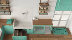 Design details that cater to pets can also enhance the look of your home.