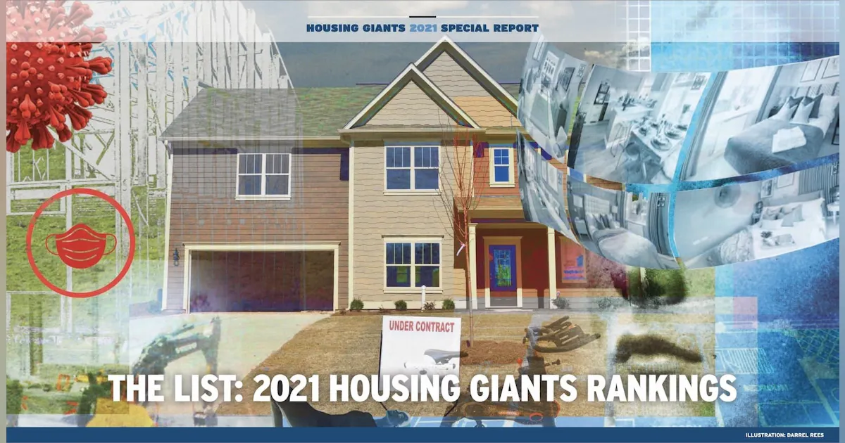 Housebuilder Ranking Builder Rankings by Revenue: 2021 Housing Giants List | Pro Builder