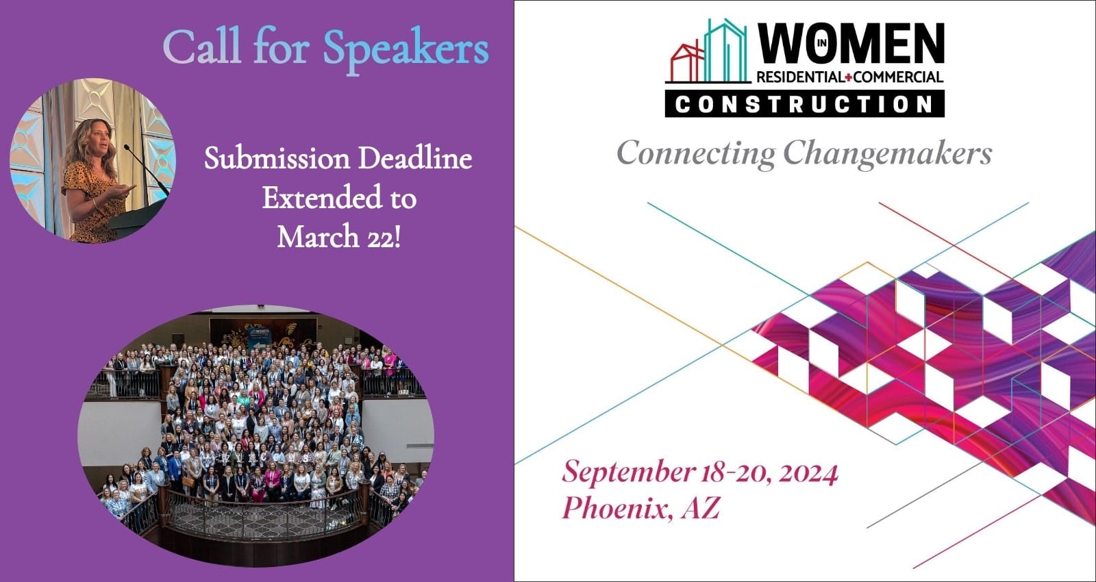 Women in Residential Construction Conference attendees
