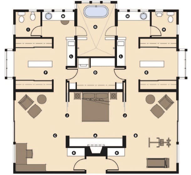 Master Bedroom Suite Layouts