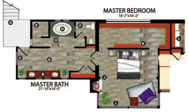 Master Bedroom Suite Layouts