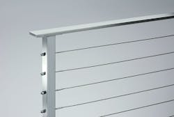 Ags Cable Rail Flat Top Handrail A Ags Cable Rail Flat Top Handrail A