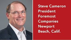 Headshot Of Steve Cameron, President Of Foremost Companies In Newport Beach, Calif Headshot Of Steve Cameron, President Of Foremost Companies In Newport Beach, Calif