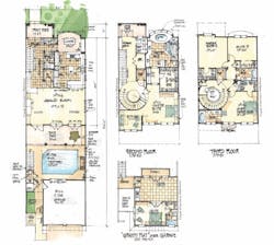 The Evans Group Luxury courtyard homes house plans The Evans Group Luxury courtyard homes house plans