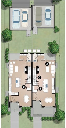 KGA Studio Architects-Peak I Series at 5390-plan 1 KGA Studio Architects-Peak I Series at 5390-plan 1