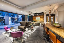 Recreational areas for residents at Malden Station Recreational areas for residents at Malden Station