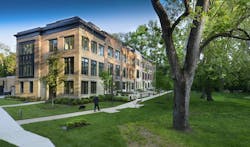 Exterior of The Brownstones at Chevy Chase Lake Exterior of The Brownstones at Chevy Chase Lake