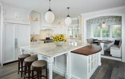 Kitchen of Waterleaf custom home Kitchen of Waterleaf custom home