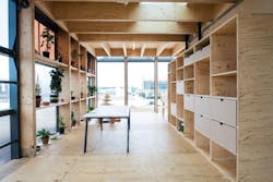 Top honors went to NeighborHub, a community center designed by a team from three Swiss universities. Some 29 PV panels on the building’s facade demonstrated the feasibility of wall-mounted solar panels that are adjustable for maximum sun exposure. (Photo: Dennis Schroeder/U.S. Department of Energy Solar Decathlon Top honors went to NeighborHub, a community center designed by a team from three Swiss universities. Some 29 PV panels on the building’s facade demonstrated the feasibility of wall-mounted solar panels that are adjustable for maximum sun exposure. (Photo: Dennis Schroeder/U.S. Department of Energy Solar Decathlon