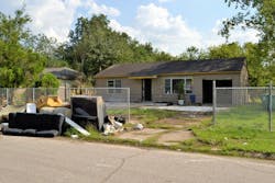 Disaster rebuilding: flood damage Disaster rebuilding: flood damage
