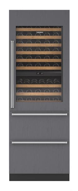 Sub-Zero 30-inch wine storage system Sub-Zero 30-inch wine storage system