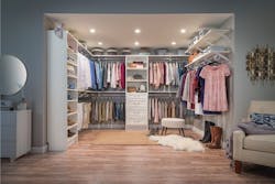 ExpressShelf prefinished shelf and rod system from ClosetMaid ExpressShelf prefinished shelf and rod system from ClosetMaid