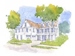 Rendering of future home at Kiawah River community Rendering of future home at Kiawah River community