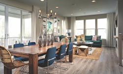 Shea Homes' Crescendo Collection at Central Park interior living spaces Shea Homes' Crescendo Collection at Central Park interior living spaces