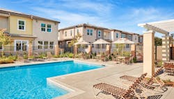 Trumark Homes' Centerhouse attached townhome development Trumark Homes' Centerhouse attached townhome development