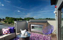 EYA's Westside at Shady Grove rooftop terrace EYA's Westside at Shady Grove rooftop terrace