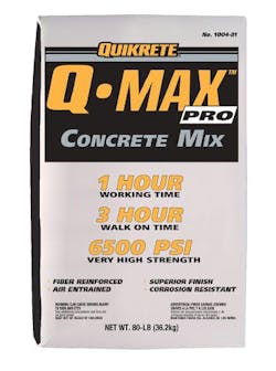 2019 top 100 products-structural-Quikrete Q-Max Pro concrete 2019 top 100 products-structural-Quikrete Q-Max Pro concrete