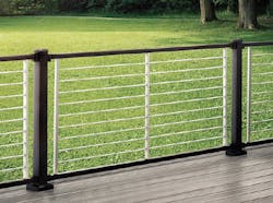 2019 top 100 products-outdoor living-Trex-Signature Aluminum Rod Rail 2019 top 100 products-outdoor living-Trex-Signature Aluminum Rod Rail