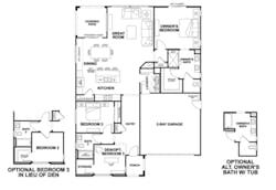 2019 Professional Builder Design Awards Silver Single Family home under 2000sf Vita floor plan 2019 Professional Builder Design Awards Silver Single Family home under 2000sf Vita floor plan