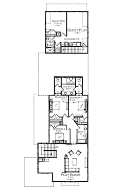 2019 Professional Builder Design Awards Silver single family over 3100 sf second floor plan 2019 Professional Builder Design Awards Silver single family over 3100 sf second floor plan