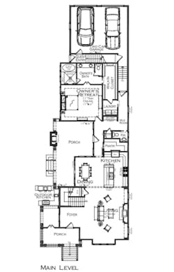 2019 Professional Builder Design Awards Silver single family over 3100 sf first floor plan 2019 Professional Builder Design Awards Silver single family over 3100 sf first floor plan