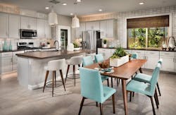 2019 Professional Builder Design Awards Silver Single Family home under 2000sf kitchen 2019 Professional Builder Design Awards Silver Single Family home under 2000sf kitchen