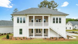 2019 Professional Builder Design Awards Silver Single Family 2001 to 3100 sf rear elevation 2019 Professional Builder Design Awards Silver Single Family 2001 to 3100 sf rear elevation