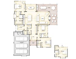 2019 Professional Builder Design Awards Silver Single Family 2001 to 3100 sf floor plan 2019 Professional Builder Design Awards Silver Single Family 2001 to 3100 sf floor plan