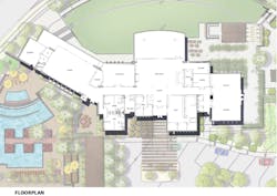 2019 Professional Builder Design Awards Gold New Community rec center floor plan 2019 Professional Builder Design Awards Gold New Community rec center floor plan