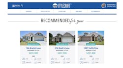 Stylecraft builder website makes personalized recommendations Stylecraft builder website makes personalized recommendations