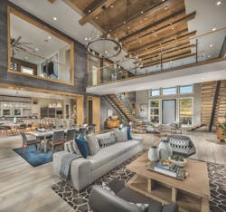 Toll Brothers' Olimpico model entrance Toll Brothers' Olimpico model entrance