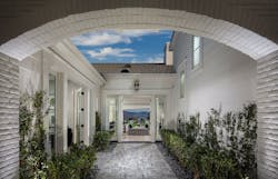 New Home Company luxury home Sky Ranch entry New Home Company luxury home Sky Ranch entry