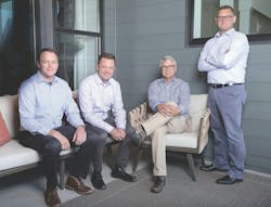 2020 National Housing Quality Award silver winner Thrive Home Builders leadership team 2020 National Housing Quality Award silver winner Thrive Home Builders leadership team