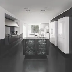 Siematic brushed matte black cabinet Siematic brushed matte black cabinet