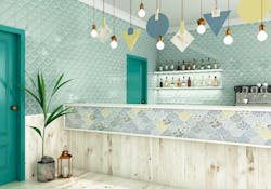 Cevica Jazz fish scale tile Cevica Jazz fish scale tile