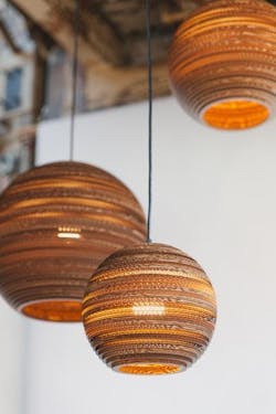 Graypants scraplights recycled cardboard Graypants scraplights recycled cardboard