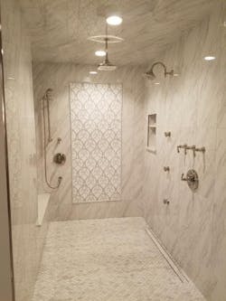 Brizo shower in Healthy Home 2018 Brizo shower in Healthy Home 2018