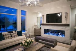 Healthy Home 2018 living room with fireplace Healthy Home 2018 living room with fireplace